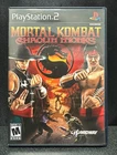 PlayStation 2 PS2 MORTAL KOMBAT SHAOLIN MONKS W/Manual + Case + Disc FREE SHIP
