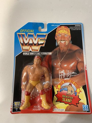 WWF Hasbro 1992 Hulk Hogan Series 5 Vintage Action...