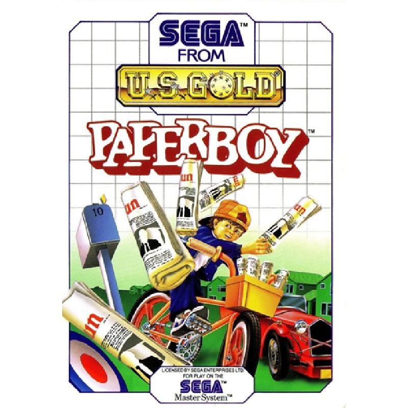 Jeu Sega Megadrive PaperBoy