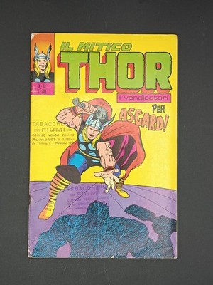 Thor Comic Book Editorial Horn #43 The Mythical Thor the Avengers For Asgard