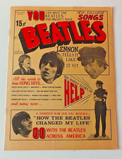 BEATLES SONGS from 1965 original 16 Pages Mag...