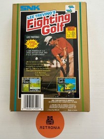 Lee Trevino&rsquo;s Fighting Golf  Nintendo Nes Game NTSC USA Version Boxed W/ Manual