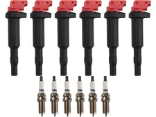 For 2010-2013 BMW 128i Ignition Coil and Spark Plug Kit 79142ZRGP 2011 2012