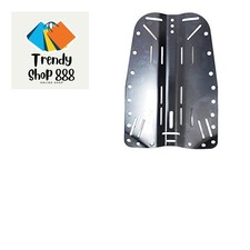 Scuba Tech Diving Aluminum Black Backplate