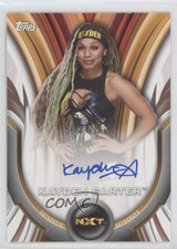 2020 Topps WWE Women's Division Roster Auto 77/199 Kayden Carter #A-KC Auto 1i9