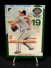 2025 Panini Prospect Edition Tomoyuki Sugano #15 Green Wave Prizm /75 Orioles