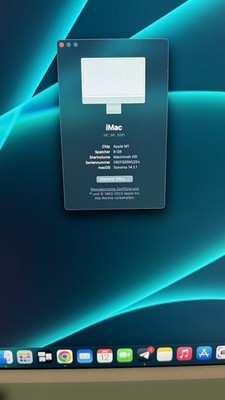 Apple iMac 24 Zoll, 256GB SSD, Apple M1, 3.20GHz, 8GB, 7-Core GPU, Grün