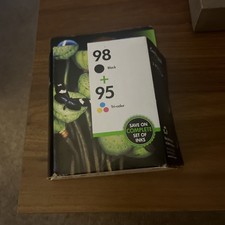 Genuine Combo Pack HP 95 98 Black Tri-Color Ink NEW SEALED