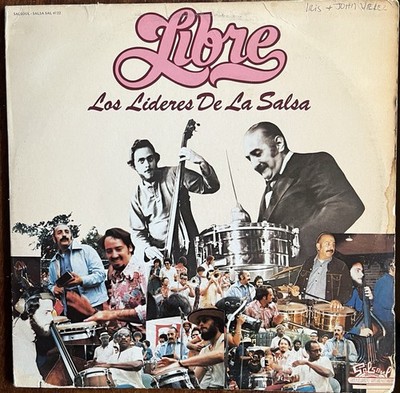LIBRE Los Lideres De La Salsa OG 1979 US SALSOUL LP NYC SALSA DURA