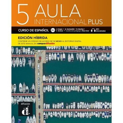 Aula internacional Plus 5 - Edicion hibrida - Libro del alumno B2.2 + MP3: Libro
