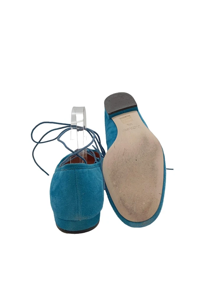 J.Crew Ballerinas Leder Damen Blau Größe 41 Klassisch Casual Streetwear - Bild 2 von 3