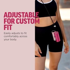 SHARK CHILLPILL ACCESSORY, CROSSBODY STRAP. KEEPS FAN CLOSE AND - CHARCOAL