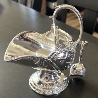 Centurion Collection Silverplated Sugar Scuttle with Scoop, Model S1022