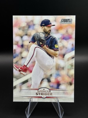 Spencer Strider 2025 Topps Stadium Club #90 Atlanta Braves Trading Card FREESHIP