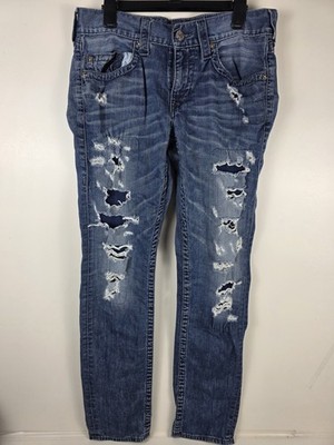 True Religion Mens Skinny Denim Jeans Sz. 32×32