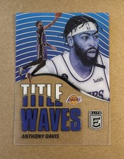 2021-22 Donruss Elite Title Waves #4 Anthony Davis Basketball Card