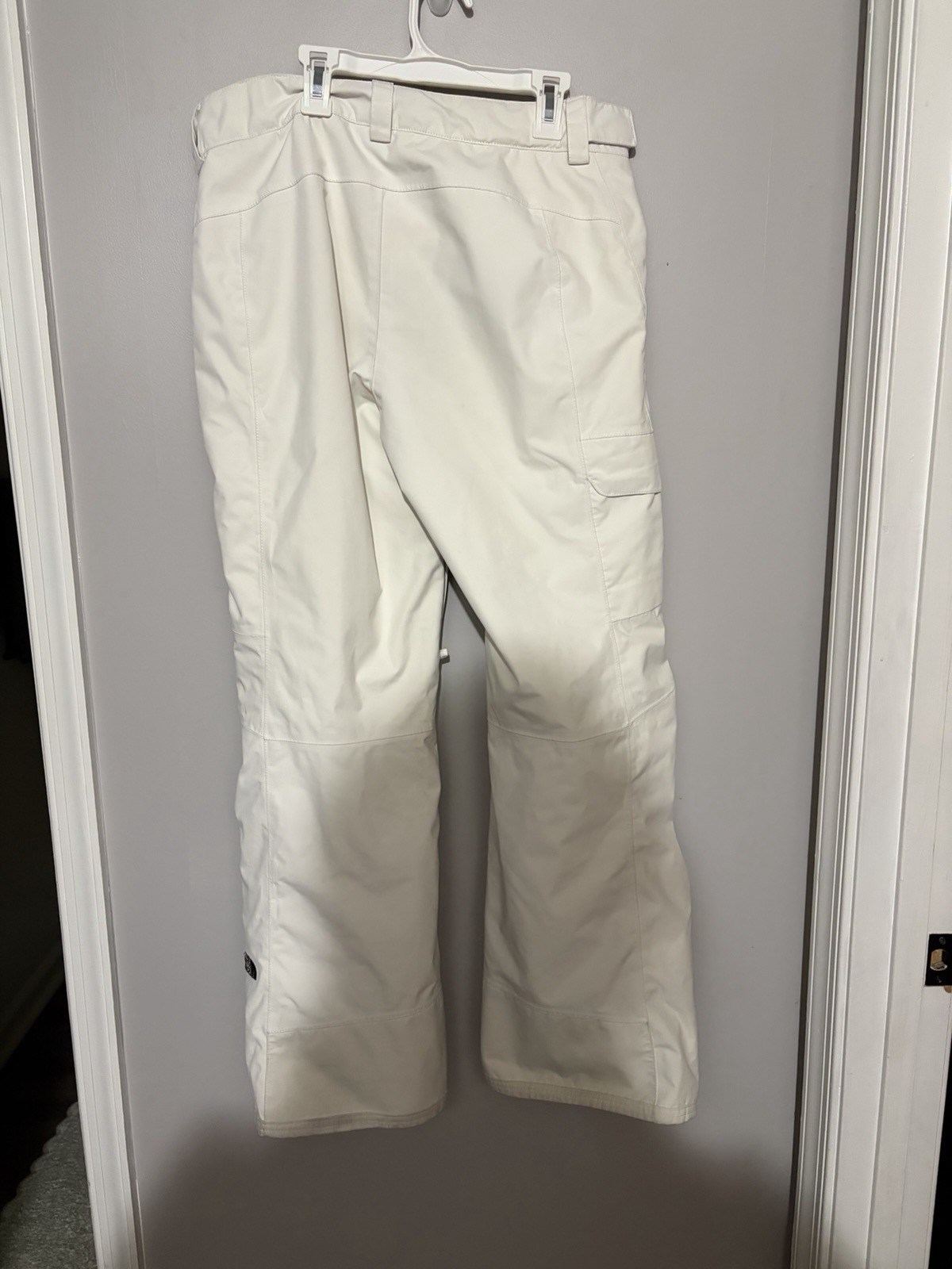 The North Face Women's White Waterproof Insulated Snow Pants M Ski Pockets thumbnail 5