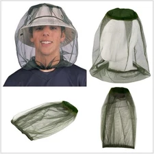 Anti-Mosquito Bug Bee Insect Head Net Hat Cap Sun Protection Fishing Hiking