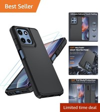 for Moto G 2026/2025 Case,Moto G Play 2026 Case with 2 HD Screen Protector,Mi...