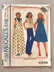 1970's McCall's Misses' Dress or Top  Pattern 5116 Size 18 UNCUT