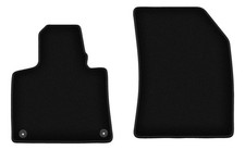 Tappetini anteriori in velluto Nero per Citroen C4 Spacetourer 2013-2018