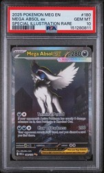Mega Absol ex 180/132 Mega Evolution Special Illustration Rare