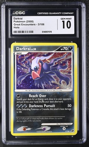 Darkrai graded CGC 10 for sale on eBay