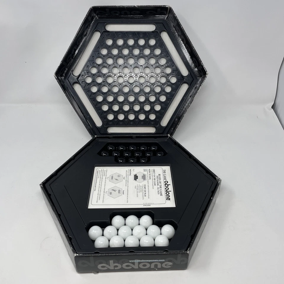 ABALONE Game Of The Decade Strategy Board Game Marbles 1999 Complete - Rough Box - Image 4 of 4