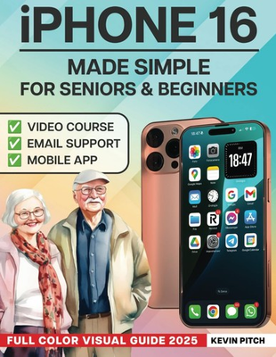 #ad #ad iPhone Made Simple for Seniors amp; Beginners – Full Color Visual Guide: Step... $11.65