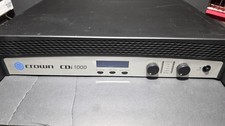 Crown CDI 1000, Two-Channel, Power Amplifier