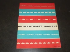 RARE EARLY VINTAGE AUTHENTICAST VOLUME 7 CATALOG - ORIGINAL -  9 PAGES - HTF