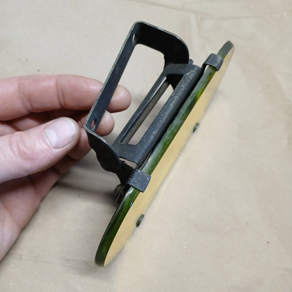 Espejo retrovisor cara dorada automóvil antiguo Ford modelo A Dodge Packard Hudson Foto 3 de 4