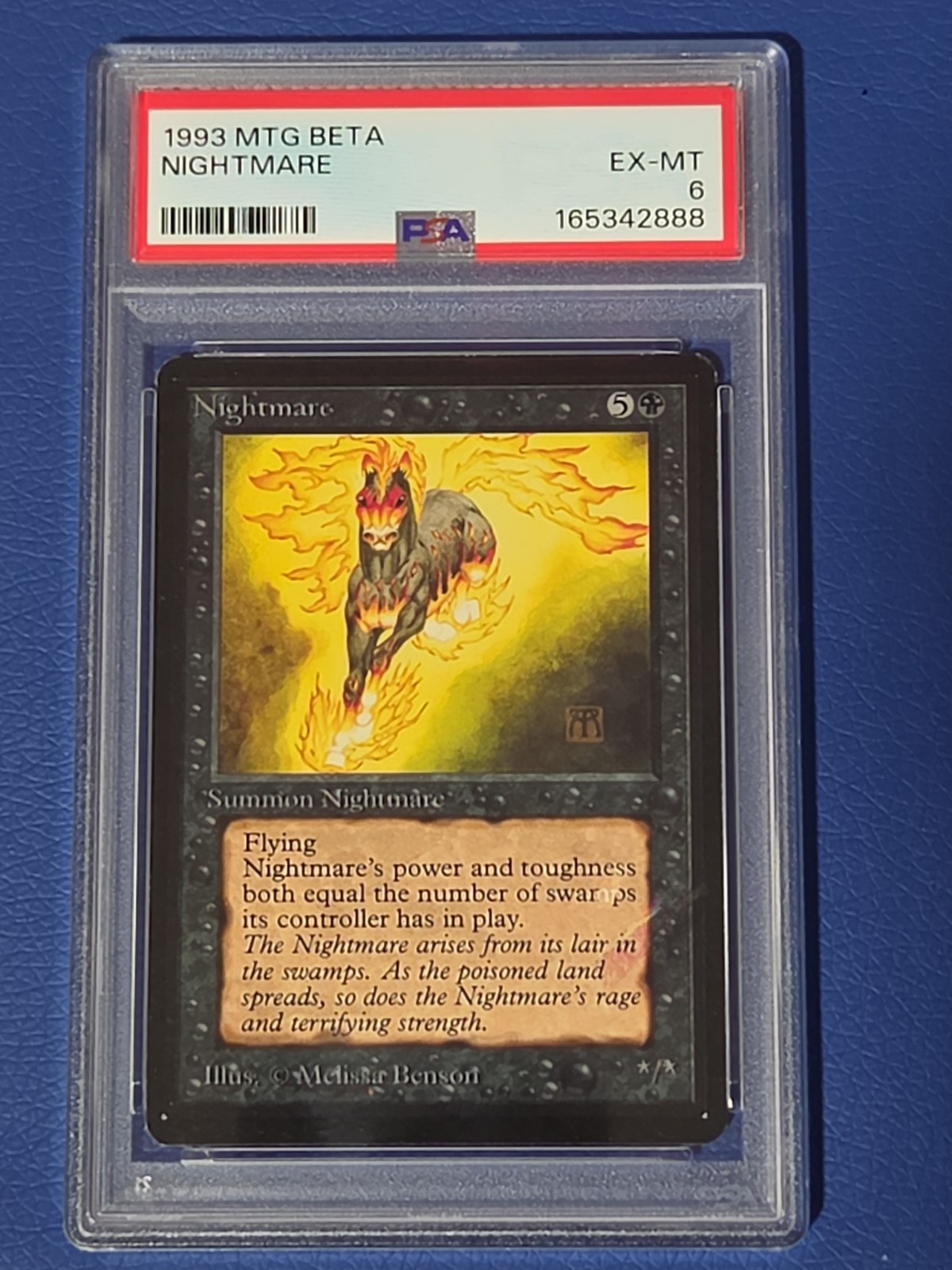 1993 MAGIC: THE GATHERING BETA R NIGHTMARE Psa 6