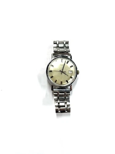 Vintage Timex 1977 Mens Watch 16570 02577 With Date