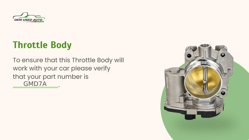 2008-2012 Honda Accord Throttle Body NWA7A - Image 2 of 4
