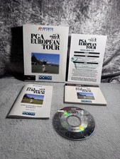Commodore Amiga CD32 PGA European Tour gioco completo di big box PAL UK testato