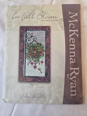 McKenna Ryan In Full Bloom SUGAR FIX Quilting Pattern Block 2 - Image 1 of 4