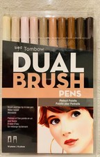 Tombow DUAL BRUSH Pen "Portrait Palette" Set  10 Pack
