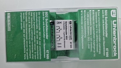 (B) Uhlenbrock 67600 - SD2 Schaltdecoder