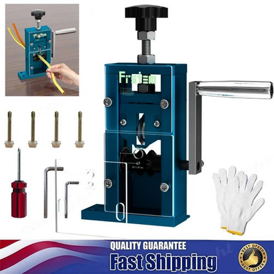 #ad #ad Manual Wire Stripper Machine 0.06#x27;#x27; 0.39#x27;#x27; Wire Stripping $24.99