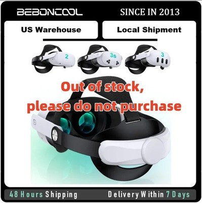 Headset Elite Head Strap For Meta Oculus Quest 3/Quest 3S/Quest 2 VR Comfort