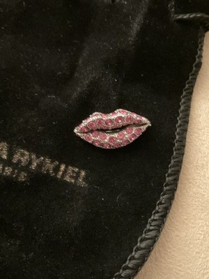 Sonia Rykiel Paris ''Pink Lips''  Pin