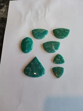 Amazonite Cabochons Lot Great Quality Great Color 