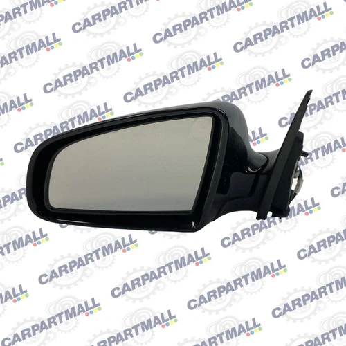 05-08 Audi A6 Quattro Left Driver Side View Power Door Mirror Brilliant Black