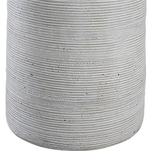 Uttermost Mountainscape Steel and Ceramic Table Lamp in Nickel/Gray/Off White - Picture 4 of 8