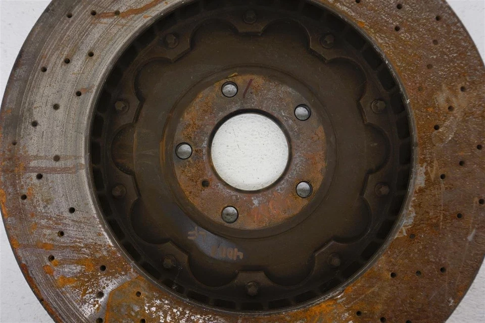 Rotor de disco de freno delantero único Nissan GT-R 2009-2011 40206-JF20A Foto 4 de 4