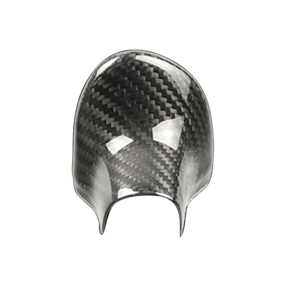 Carbon Fiber Shift Knob Cover Shell For Audi A4 A5 Q5 Q7 A6 A7 S6 S7