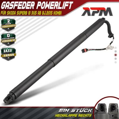 Gasfeder Powerlift Heckklappe Rechts für Skoda Superb III 3V5 ab bj.2015 Kombi