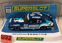 Superslot H4402 Ford Capri Mkiii #123 Gerry Marshall Trophy Winner Scalextric Uk