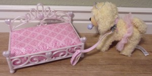 american girl princess pet bed